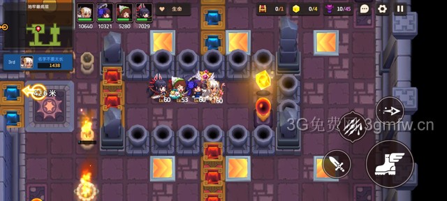 坎公骑冠剑主线第七章(普通)7-5地图攻略