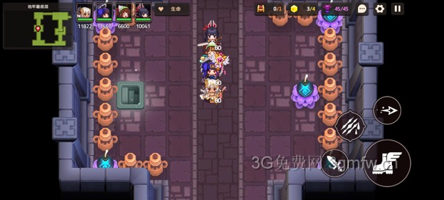 坎公骑冠剑主线第七章(普通)7-5地图攻略