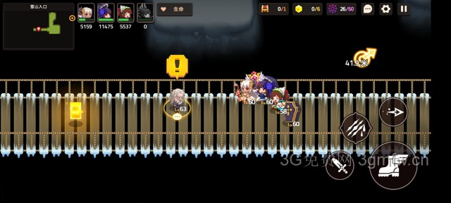 坎公骑冠剑主线第八章(普通)8-1地图攻略