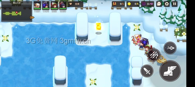 坎公骑冠剑主线第八章(普通)8-1地图攻略