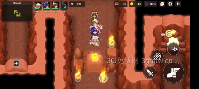 坎公骑冠剑主线第八章(普通)8-1地图攻略