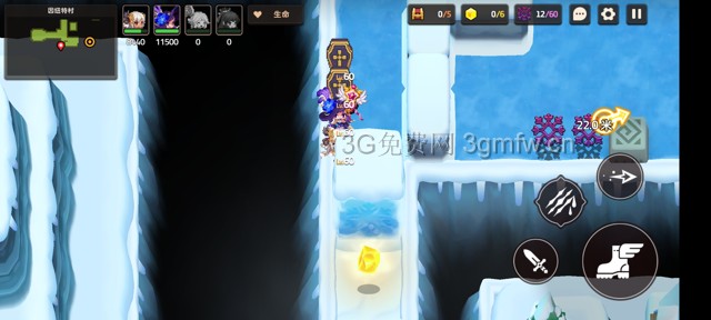 坎公骑冠剑主线第八章（普通）8-3地图攻略