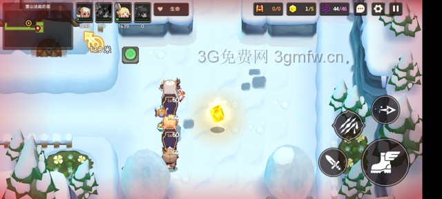 坎公骑冠剑主线第八章(普通)8-5地图攻略