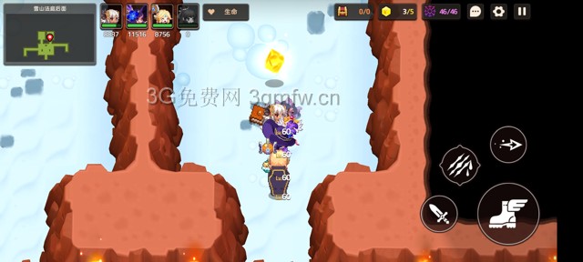 坎公骑冠剑主线第八章(普通)8-5地图攻略