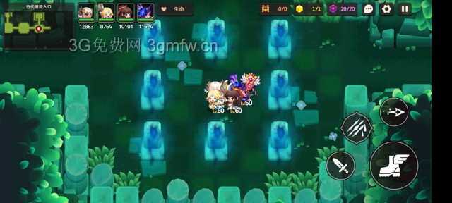 坎公骑冠剑第一章困难(噩梦)攻略