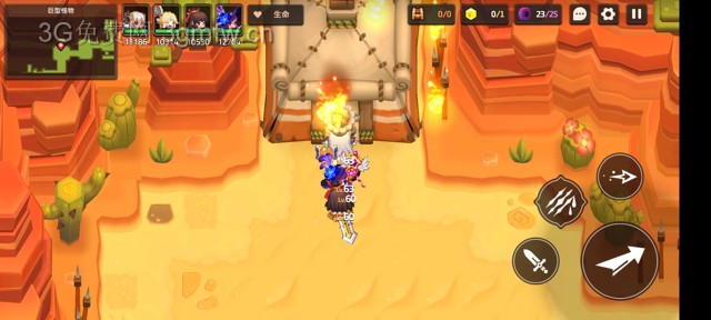 坎公骑冠剑第四章困难(噩梦)攻略