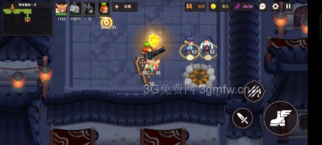 坎公骑冠剑第五章困难(噩梦)攻略