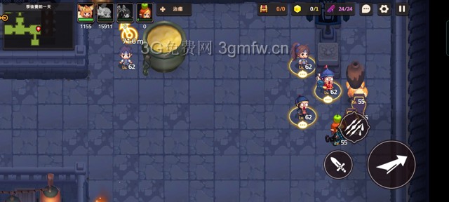 坎公骑冠剑第五章困难(噩梦)攻略