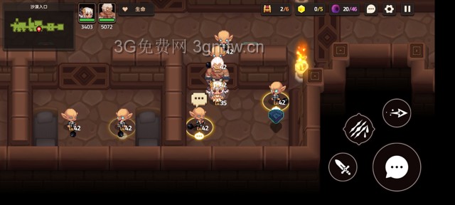 坎公骑冠剑主线第四章(普通)4-1地图攻略