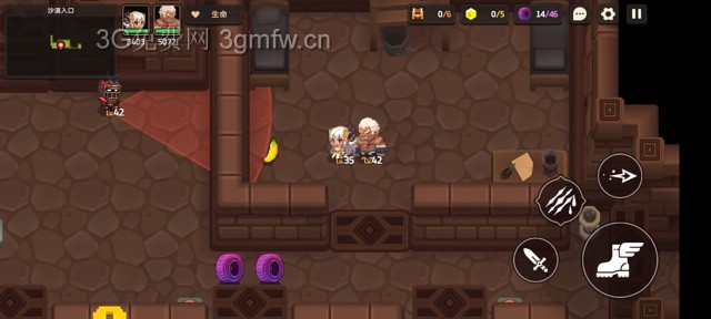 坎公骑冠剑主线第四章(普通)4-1地图攻略