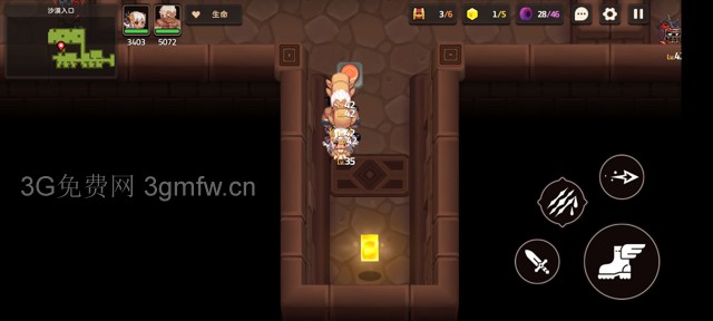 坎公骑冠剑主线第四章(普通)4-1地图攻略