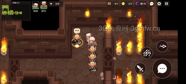 坎公骑冠剑主线第四章(普通)4-1地图攻略