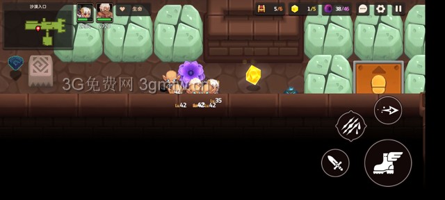 坎公骑冠剑主线第四章(普通)4-1地图攻略