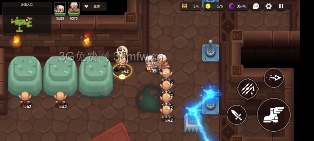 坎公骑冠剑主线第四章(普通)4-1地图攻略