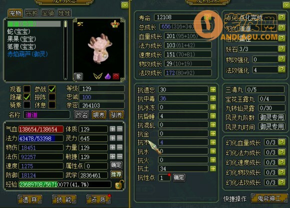 问道宝宝宠物攻略