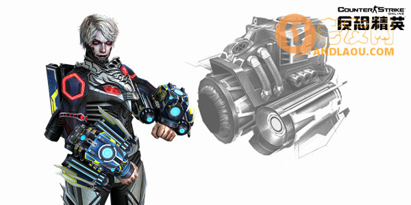 《CSOL》全新超凡武器【擎空】突击套装限时入库