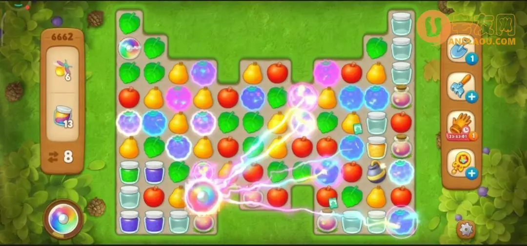 梦幻花园第6662关怎么过? 梦幻花园攻略第6662关