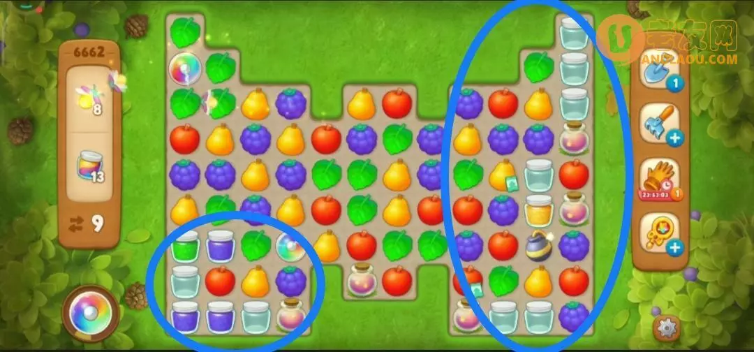 梦幻花园第6662关怎么过? 梦幻花园攻略第6662关