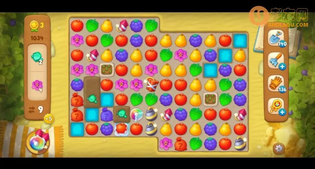 梦幻花园第1034关怎么过? 梦幻花园攻略第1034关