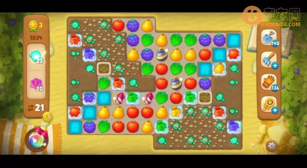 梦幻花园第1034关怎么过? 梦幻花园攻略第1034关