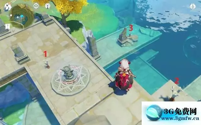 原神《Project》无名的宝藏三个在哪?