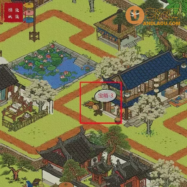 《江南百景图》松江探险长相思宝箱及钥匙攻略