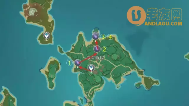《原神》荒泷一斗鬼兜虫收集路线攻略