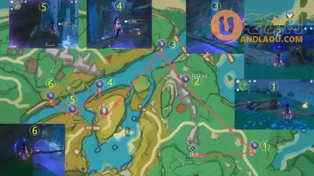 《原神》荒泷一斗鬼兜虫收集路线攻略