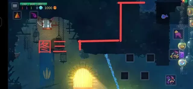 重生细胞《DeadCells》被囚者牢房隐藏图纸攻略