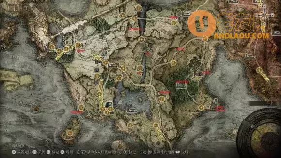 《艾尔登法环》跑图攻略