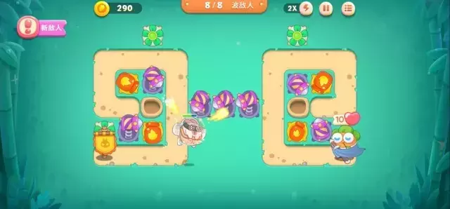 《保卫萝卜4》第28关图文攻略