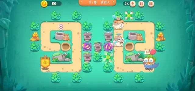 《保卫萝卜4》第28关图文攻略