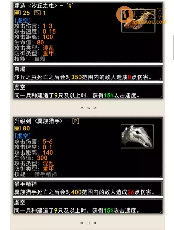 魔兽争霸3《军团战争》种族兵种图鉴攻略