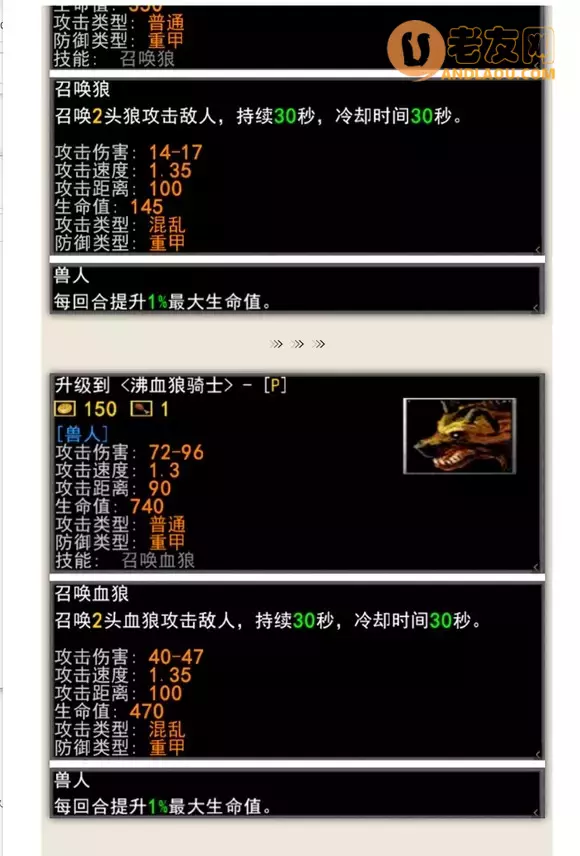 魔兽争霸3《军团战争》种族兵种图鉴攻略