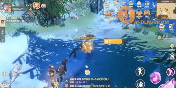 《龙之国物语》冰晶雪原宝箱位置攻略