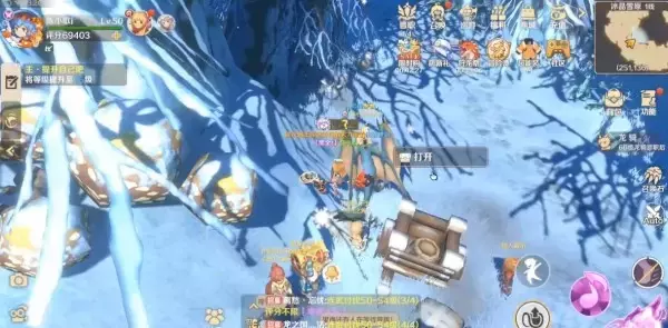 《龙之国物语》冰晶雪原宝箱位置攻略