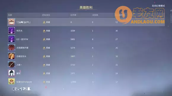 永劫无间《NarakaBladepoint》无间幻境人类和藤鬼攻略