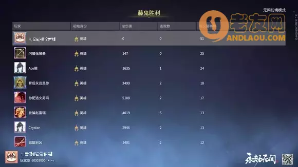 永劫无间《NarakaBladepoint》无间幻境人类和藤鬼攻略