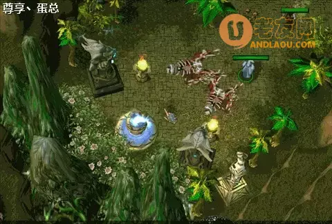 魔兽争霸3《英雄的远征》藏宝图攻略