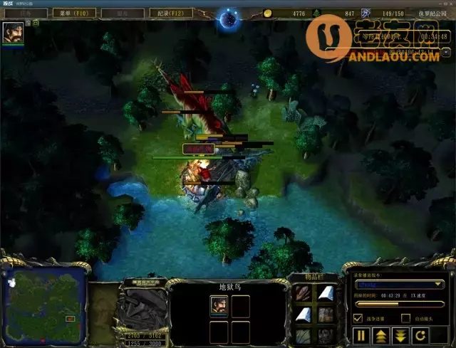 魔兽争霸3《侏罗纪公园新纪元》单人235模式地狱刷分攻略