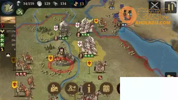 《欧陆战争7》战役普通模式9-8曼苏拉战役零氪无血包攻略