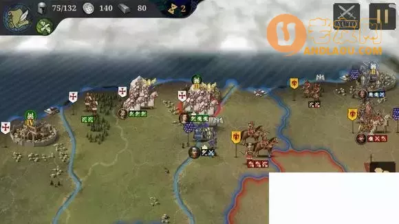 《欧陆战争7》战役普通模式9-8曼苏拉战役零氪无血包攻略