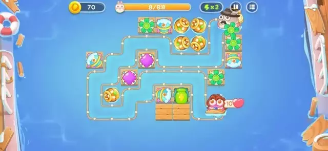 《保卫萝卜4》第2章金萝卜全清攻略