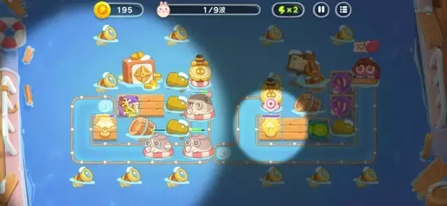 《保卫萝卜4》第2章金萝卜全清攻略