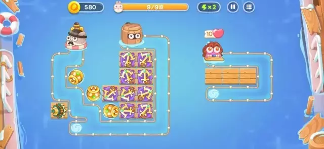 《保卫萝卜4》第2章金萝卜全清攻略