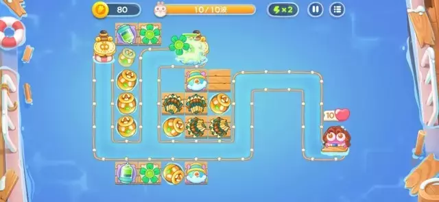 《保卫萝卜4》第2章金萝卜全清攻略