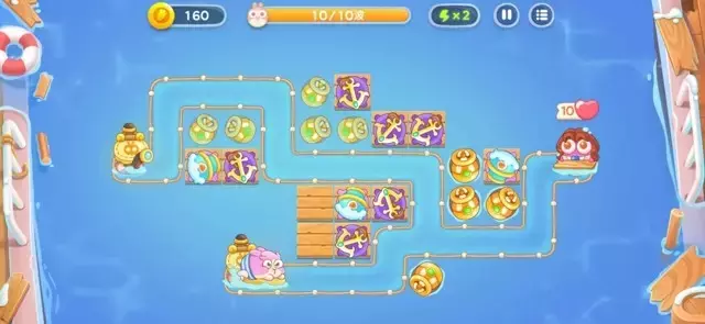 《保卫萝卜4》第2章金萝卜全清攻略