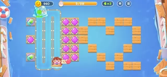 《保卫萝卜4》第2章金萝卜全清攻略