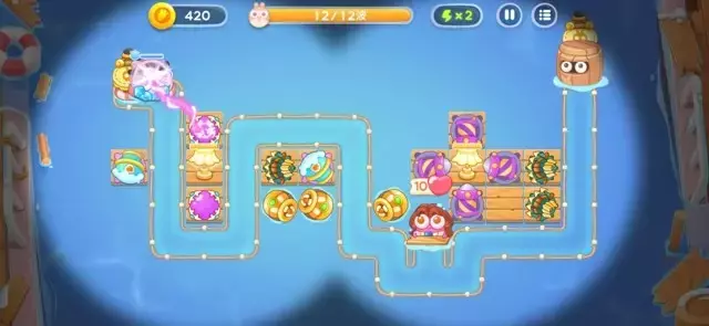 《保卫萝卜4》第2章金萝卜全清攻略