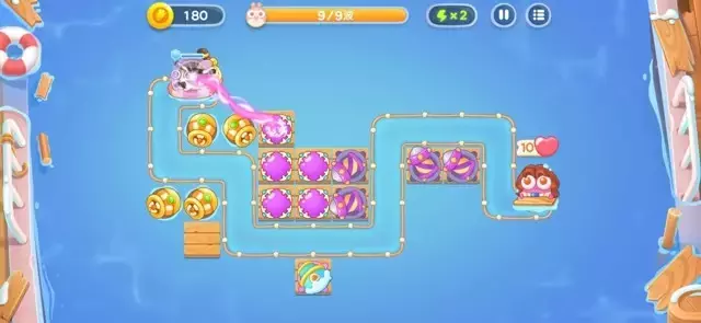 《保卫萝卜4》第2章金萝卜全清攻略